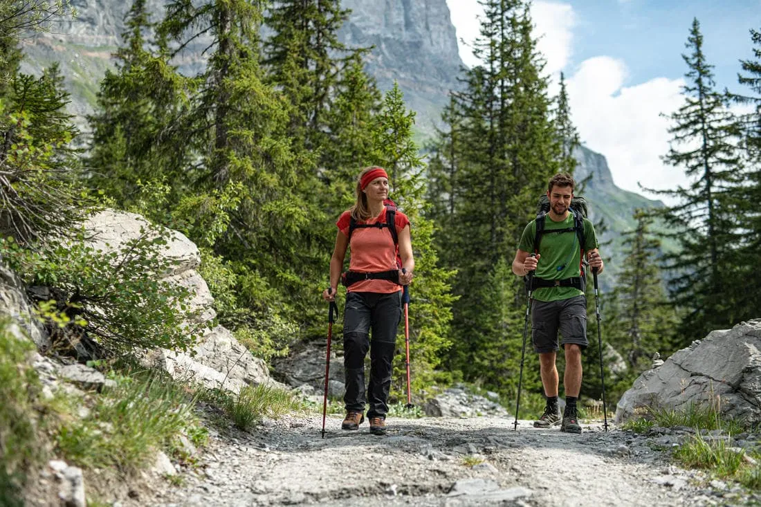 Pantalon modulable 2 en 1 et résistant de trek montagne - MT100 Homme