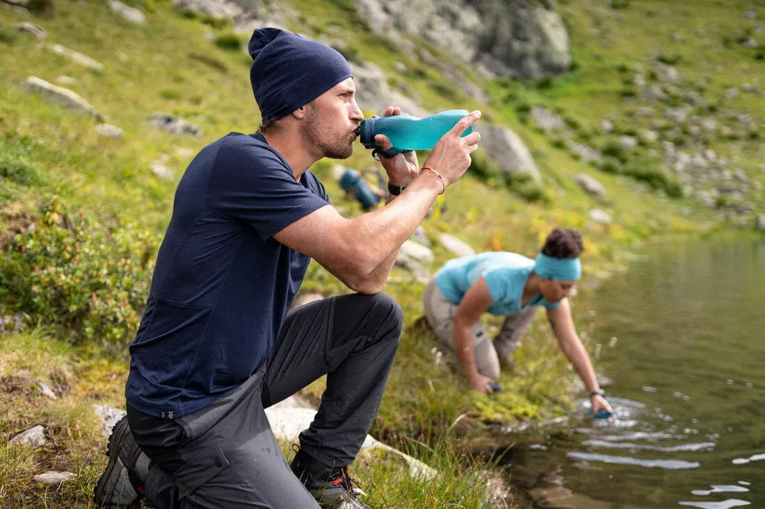 Pantalon modulable 2 en 1 et résistant de trek montagne - MT100 Homme