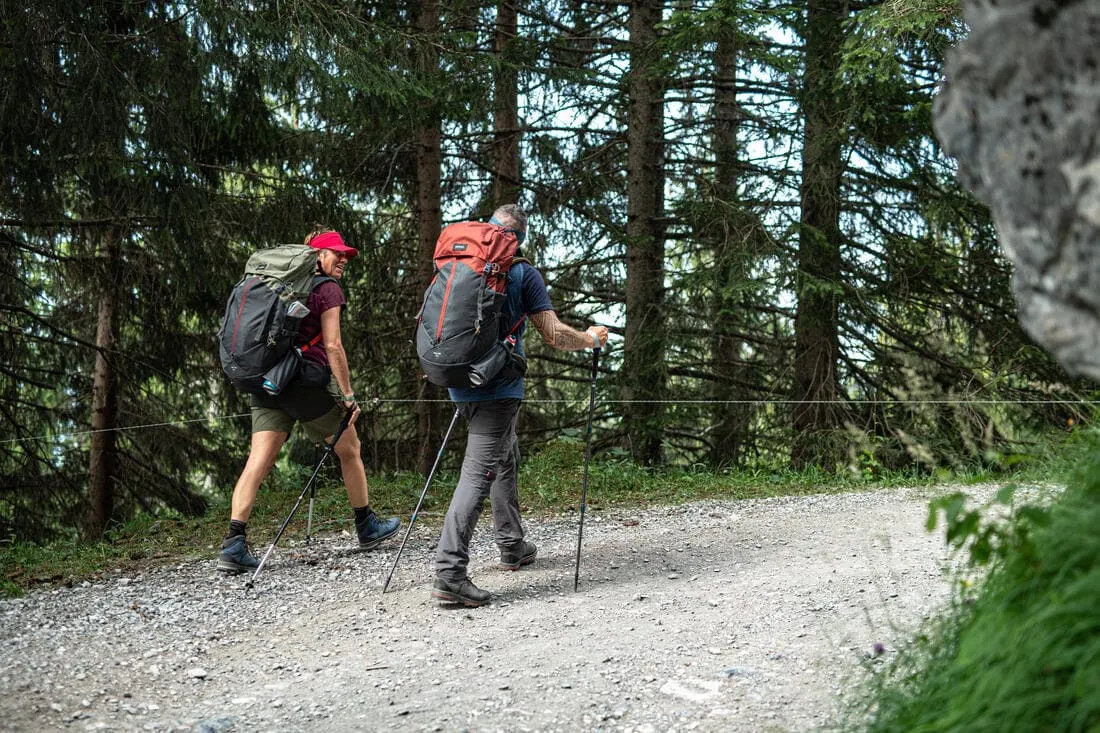 Pantalon modulable 2 en 1 et résistant de trek montagne - MT100 Homme