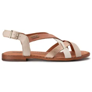 Pikolinos Algar Calfskin Leather Women's Strappy Flat Sandals