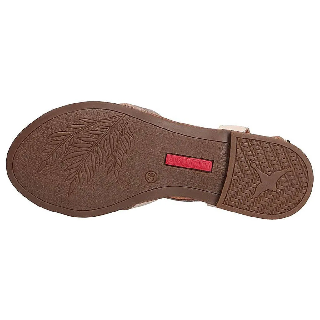 Pikolinos Algar Calfskin Leather Women's Strappy Flat Sandals