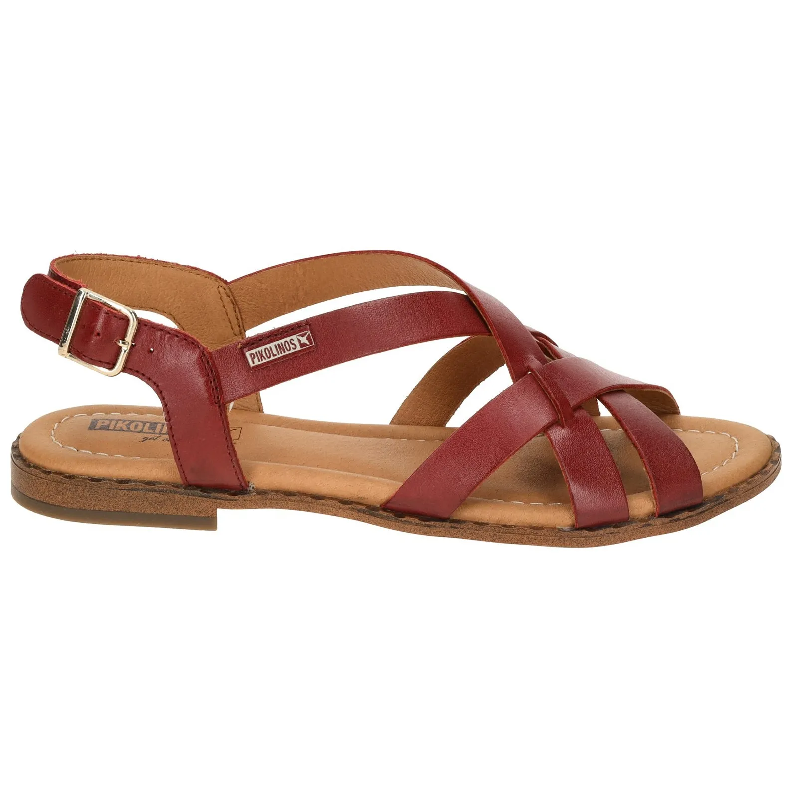 Pikolinos Algar Leather Women's Slingbacks Flats Sandals