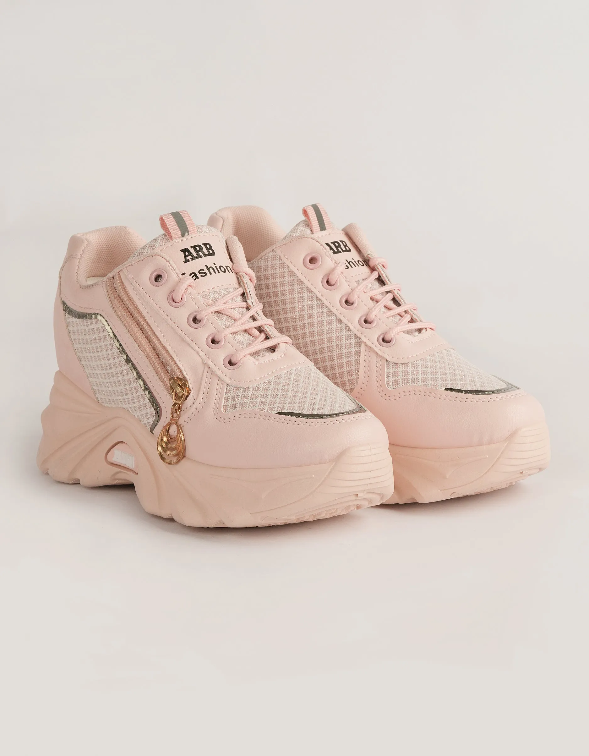 Posh Lady Zipper Chunky Sneaker