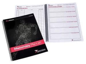 Precision A4 Football Match Day Planner (Single) -DS