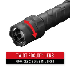 PS400 CREW POLYSTEEL STORM, PROOF FLASHLIGHT 500 LUMENS
