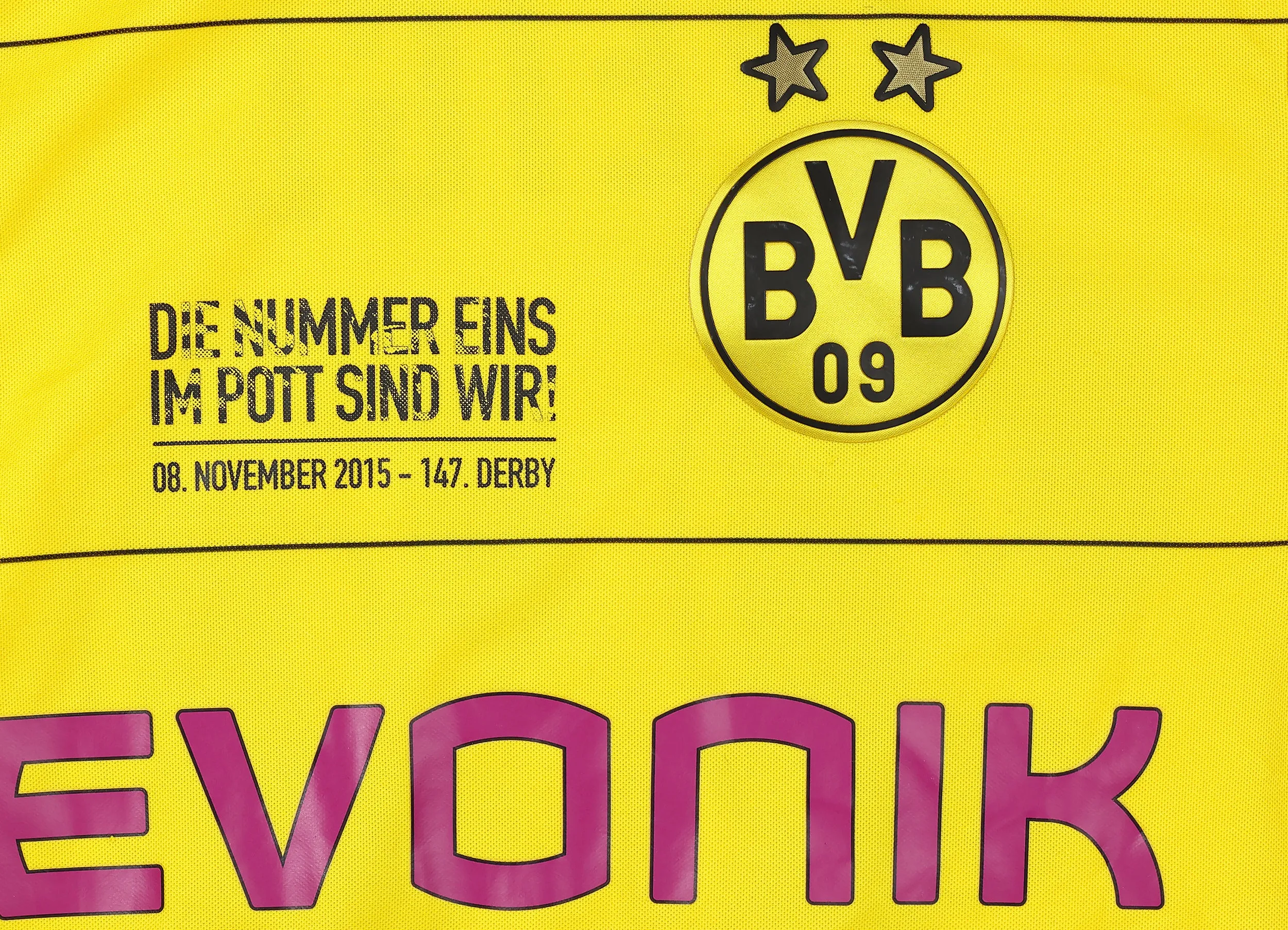 Puma Borussia Dortmund 2015 Weigl Home Football Shirt - Yellow - M
