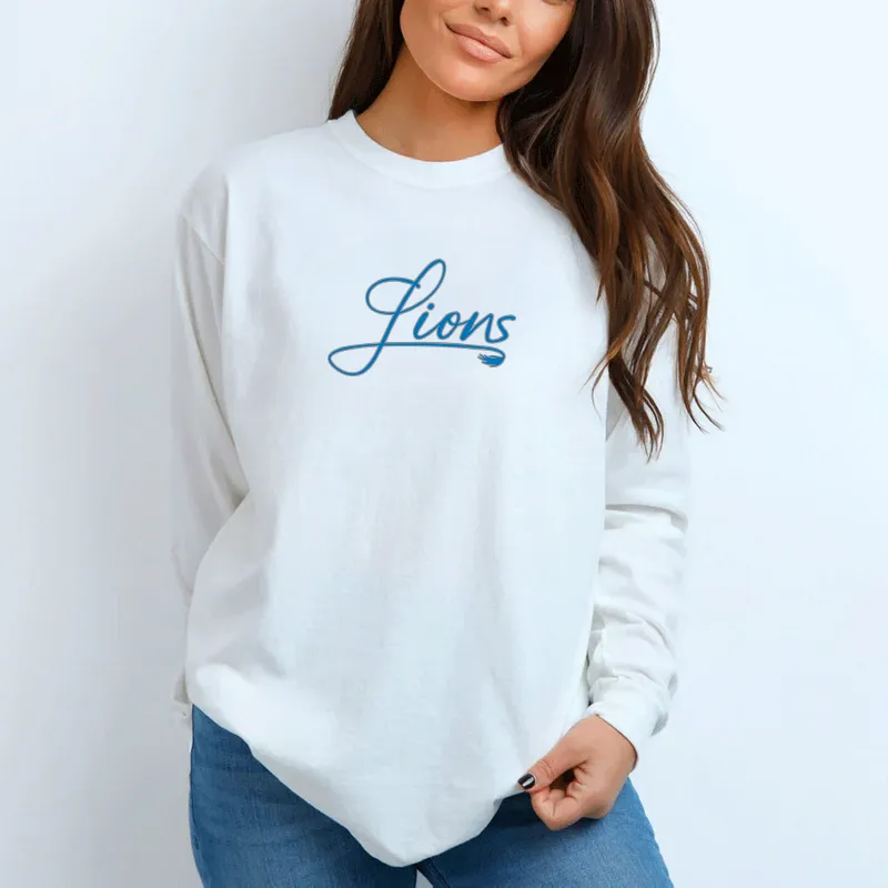 "Home Team" Relaxed Fit Long Sleeve Unisex T-Shirt