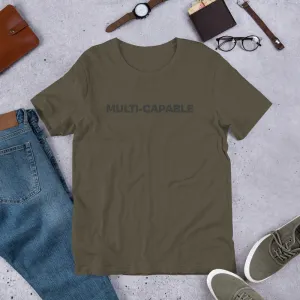 "Multi-Capable" - Short-sleeve unisex t-shirt