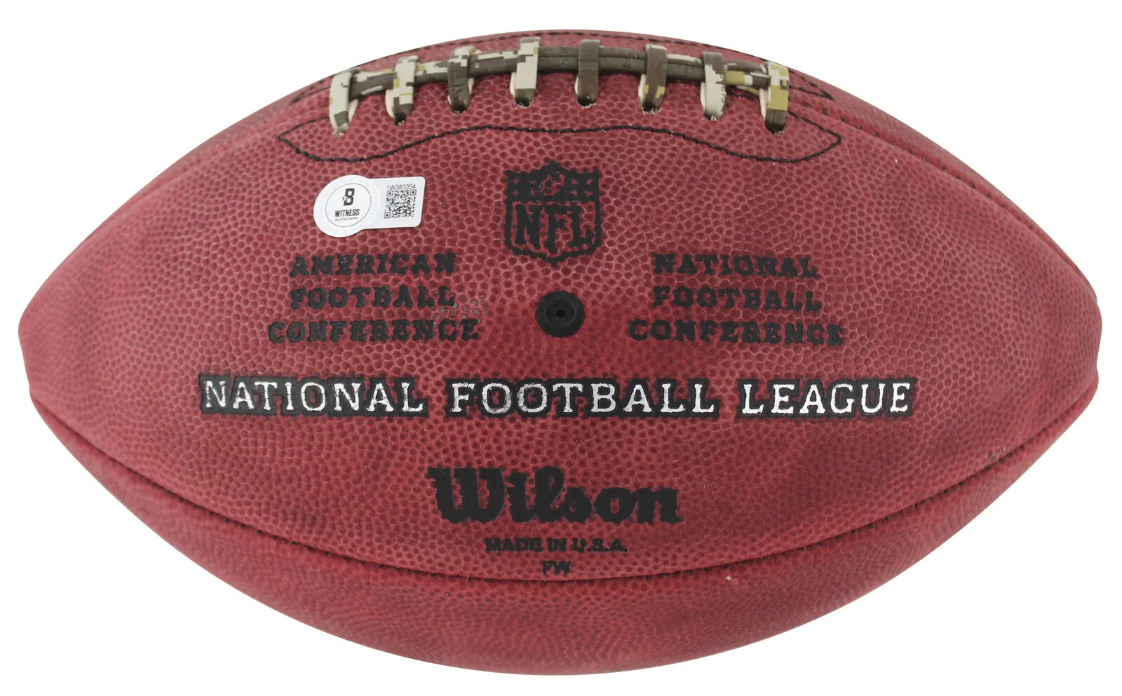 Raiders Howie Long "HOF 00" Signed "The Duke" Team Showcase Nfl Football BAS Wit