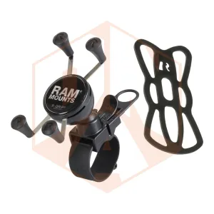 RAM EZ-Strap™ Rail Mount with Universal X-Grip® Cell Phone Cradle