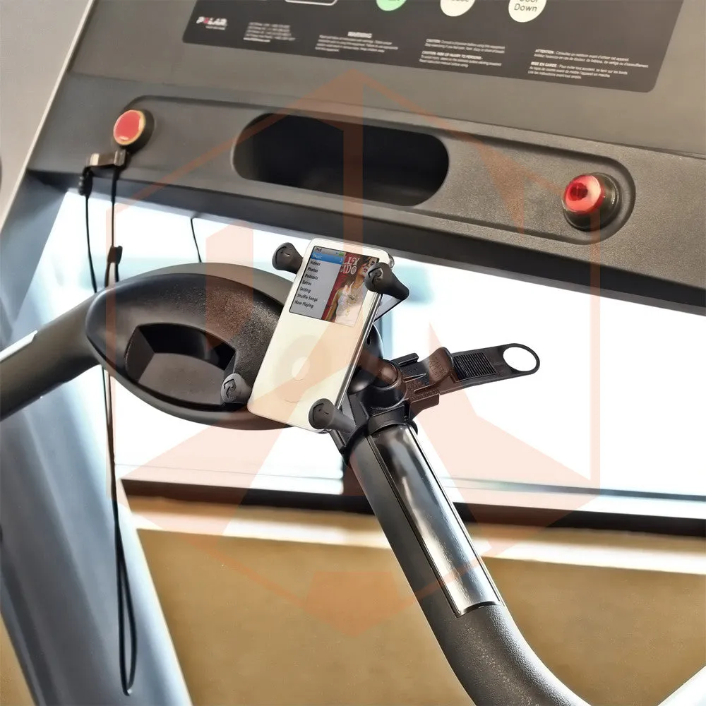 RAM EZ-Strap™ Rail Mount with Universal X-Grip® Cell Phone Cradle