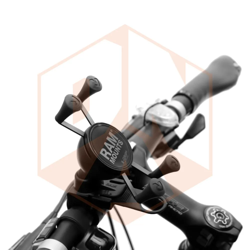 RAM EZ-Strap™ Rail Mount with Universal X-Grip® Cell Phone Cradle