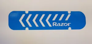 Razor Flashback Grip Tape ONLY - Blue/Yellow