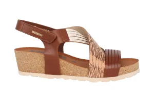 'Renza' women's sandal - brown mix
