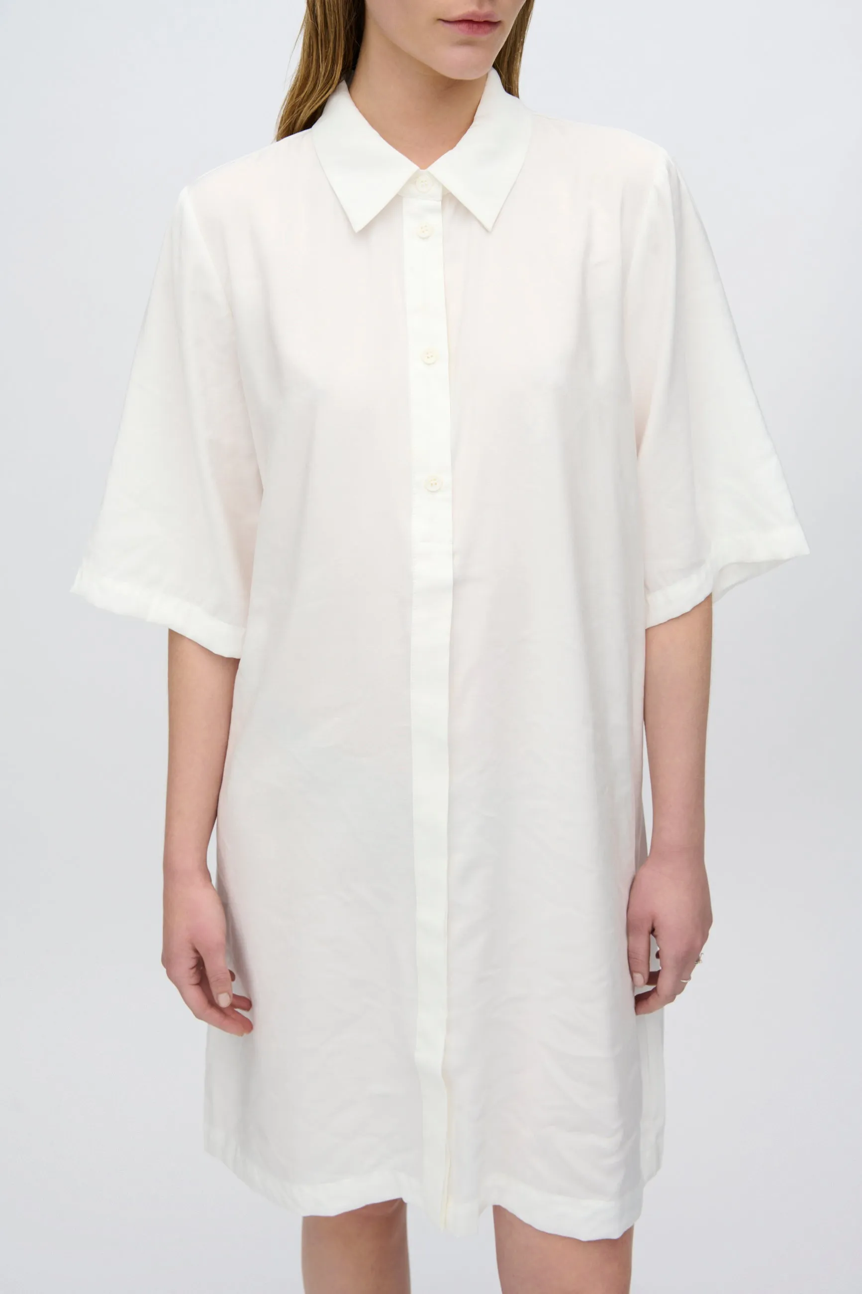 Rey shirt dress 3780 - Coco Milk