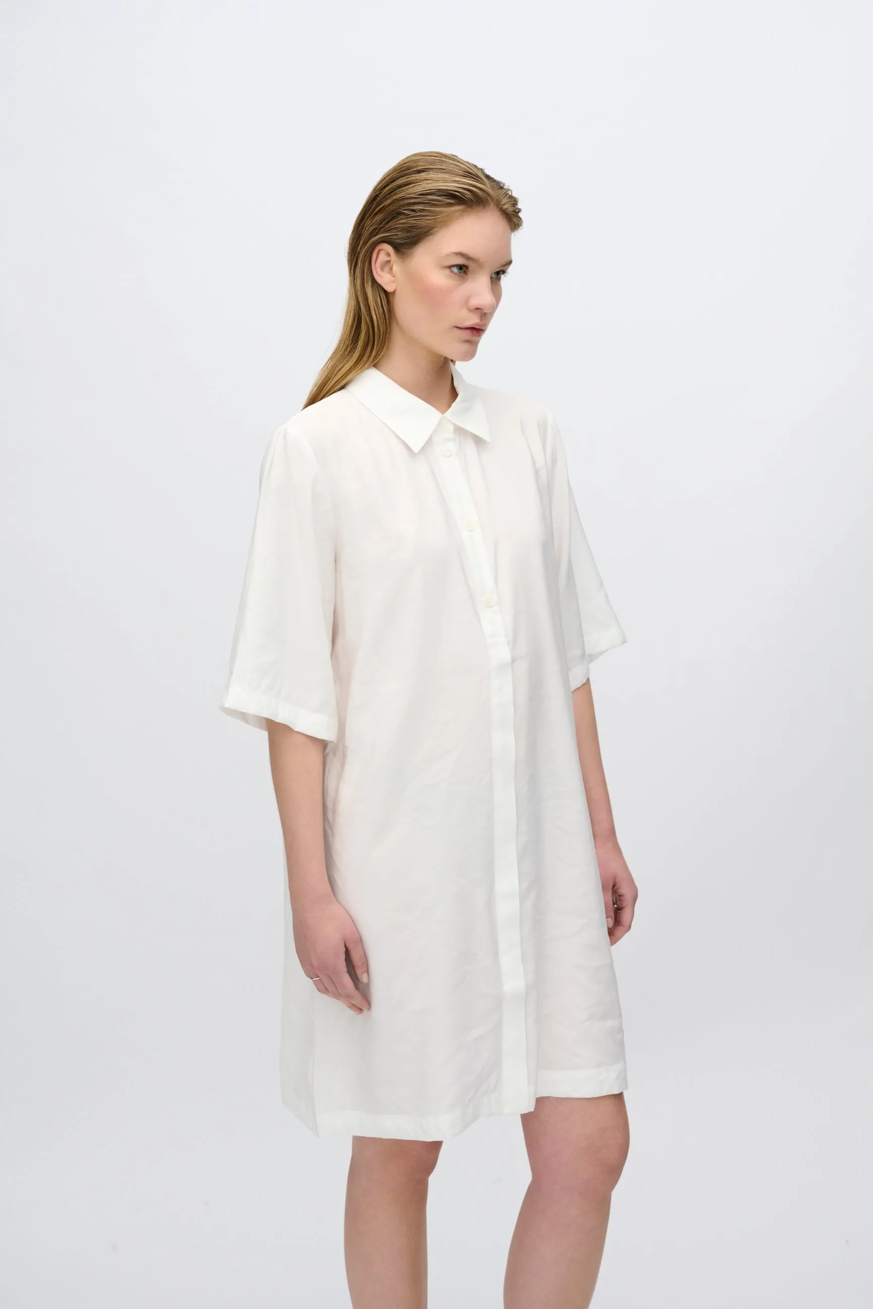 Rey shirt dress 3780 - Coco Milk