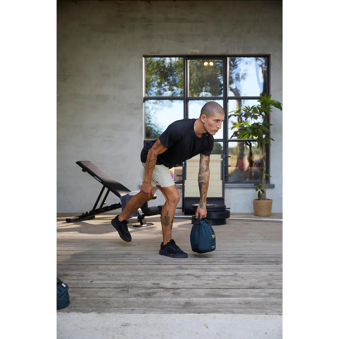 Sac lesté de cross training - kettlebell souple 10 kg