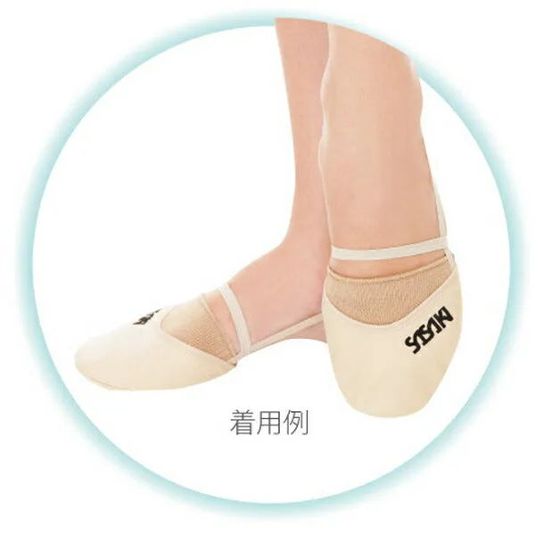 SASAKI shoe inners (antibacterial/odor resistant)/half shoes [rhythmic gymnastics shoes/rhythmic gymnastics goods/rhythmic gymnastics supplies]