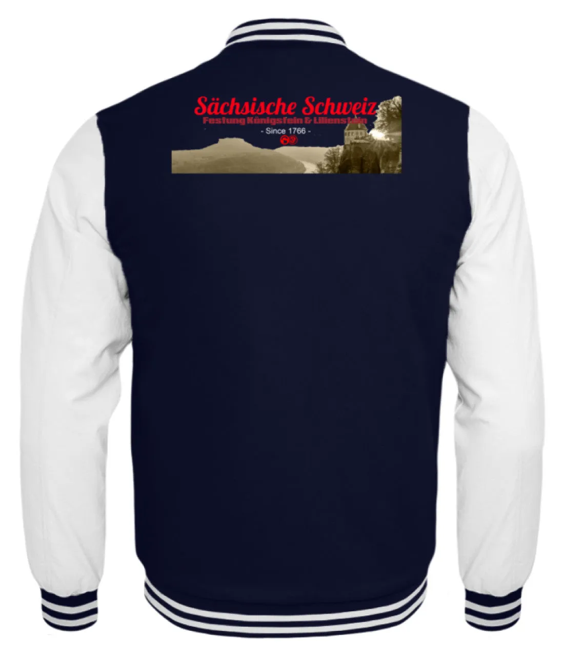 Sächsiche Schweiz - Festung Königstein  - Kinder College Sweatjacke