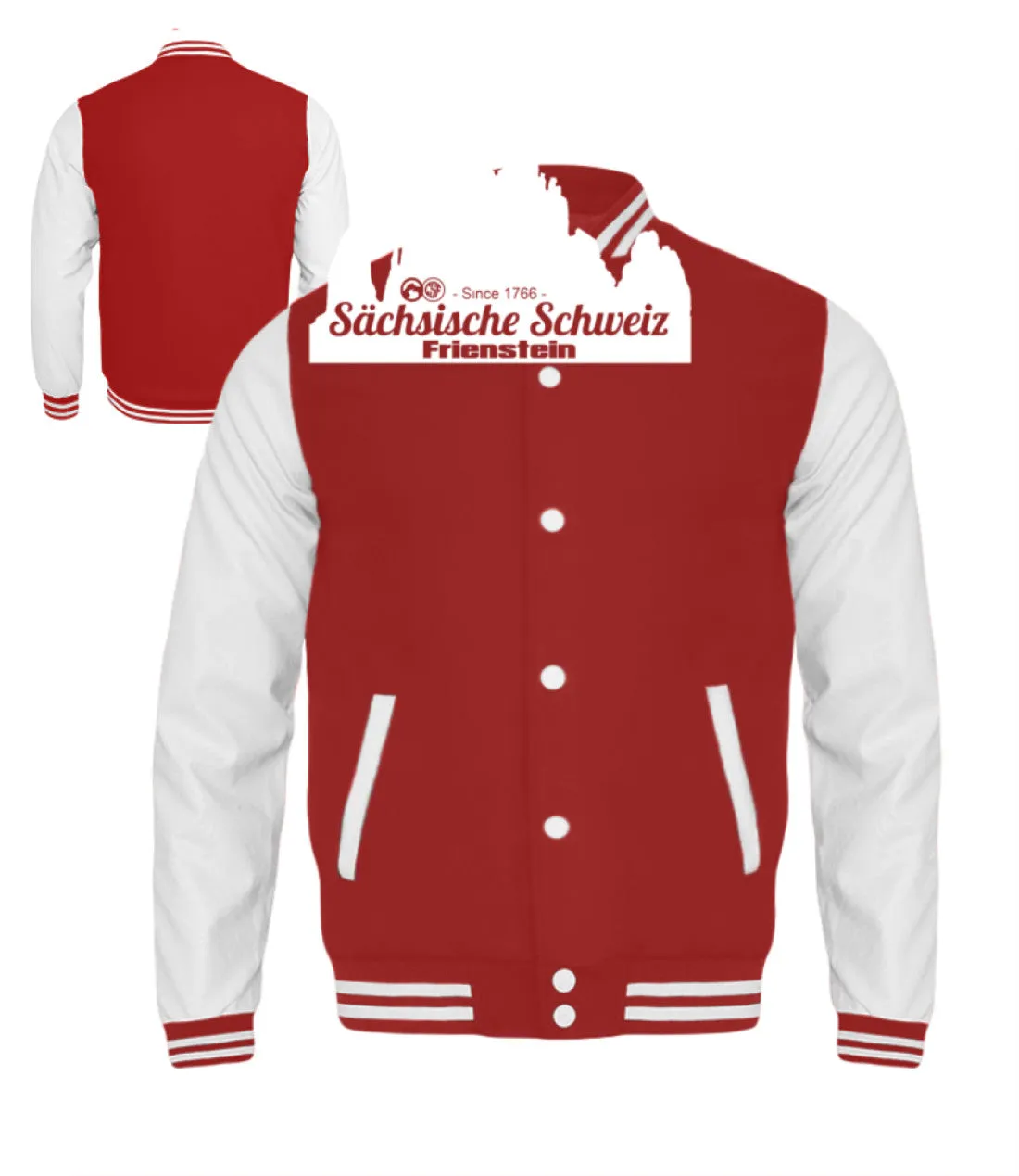 Sächsische Schweiz - Frienstein  - Kinder College Sweatjacke