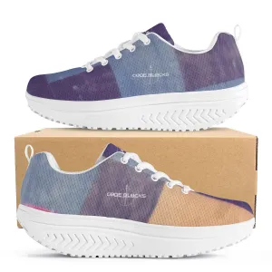 SF_F52 Women's Mesh Heightening Shaking Shoe