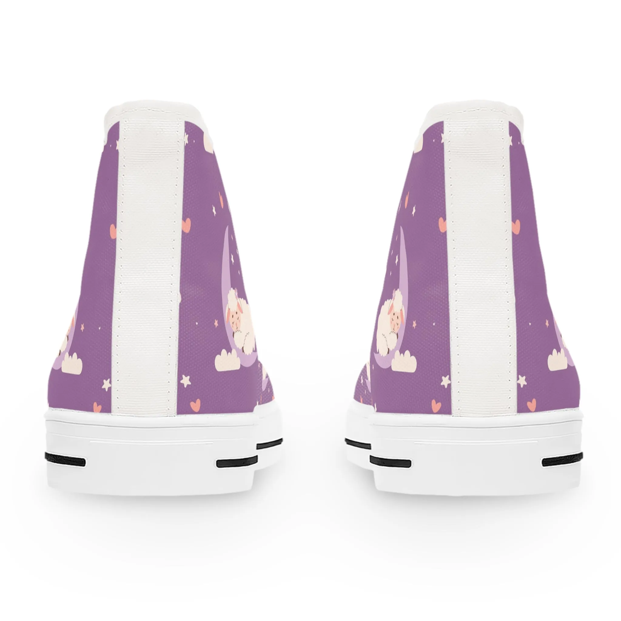 Sheep Women's High Top Sneakers