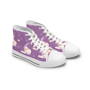 Sheep Women's High Top Sneakers