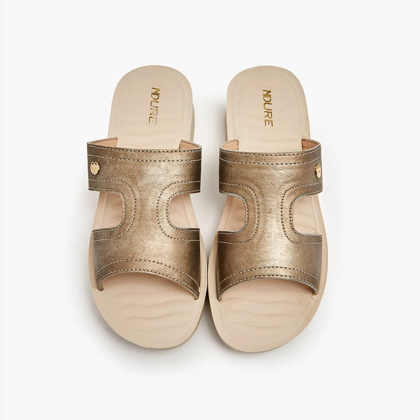 Shimmery Slippers