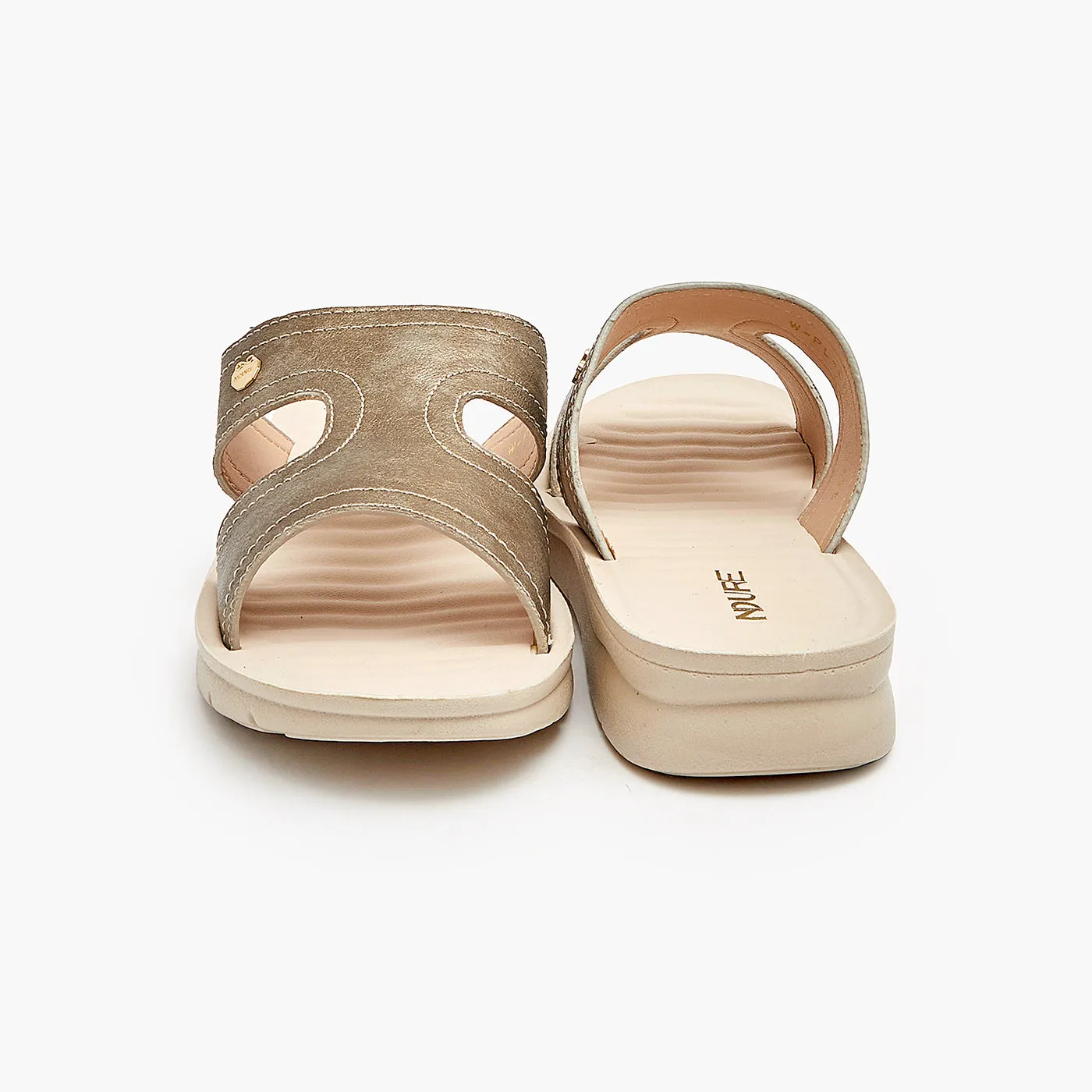 Shimmery Slippers