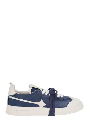 Sneaker Apple in camoscio e nylon