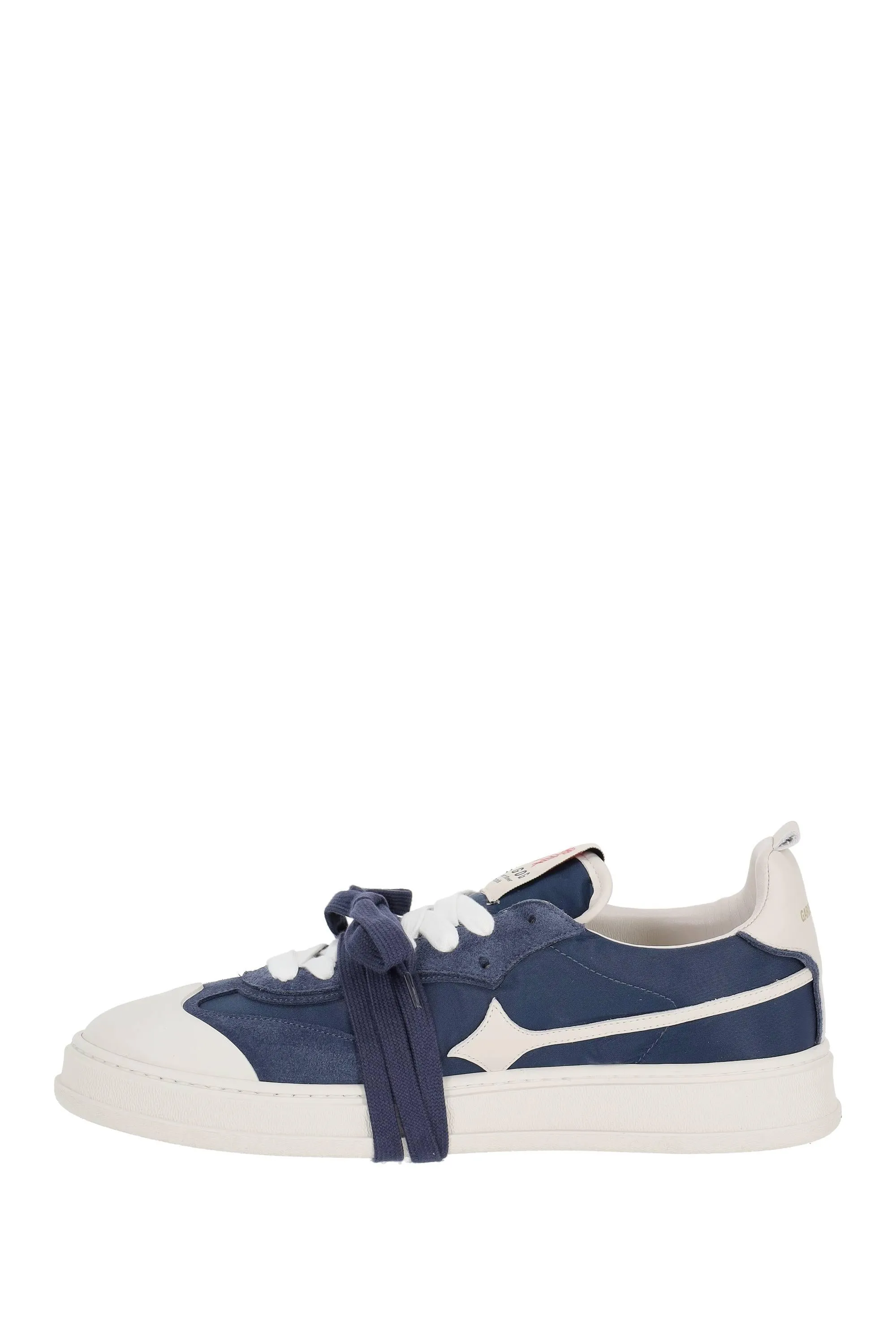 Sneaker Apple in camoscio e nylon