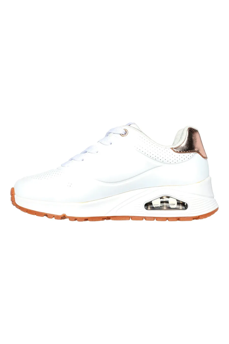 Sneakers Bianche Skechers Street Uno Gen1 - Shimmer Away