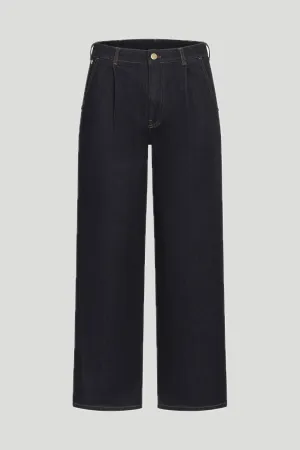 Solvej jeans - Dark denim