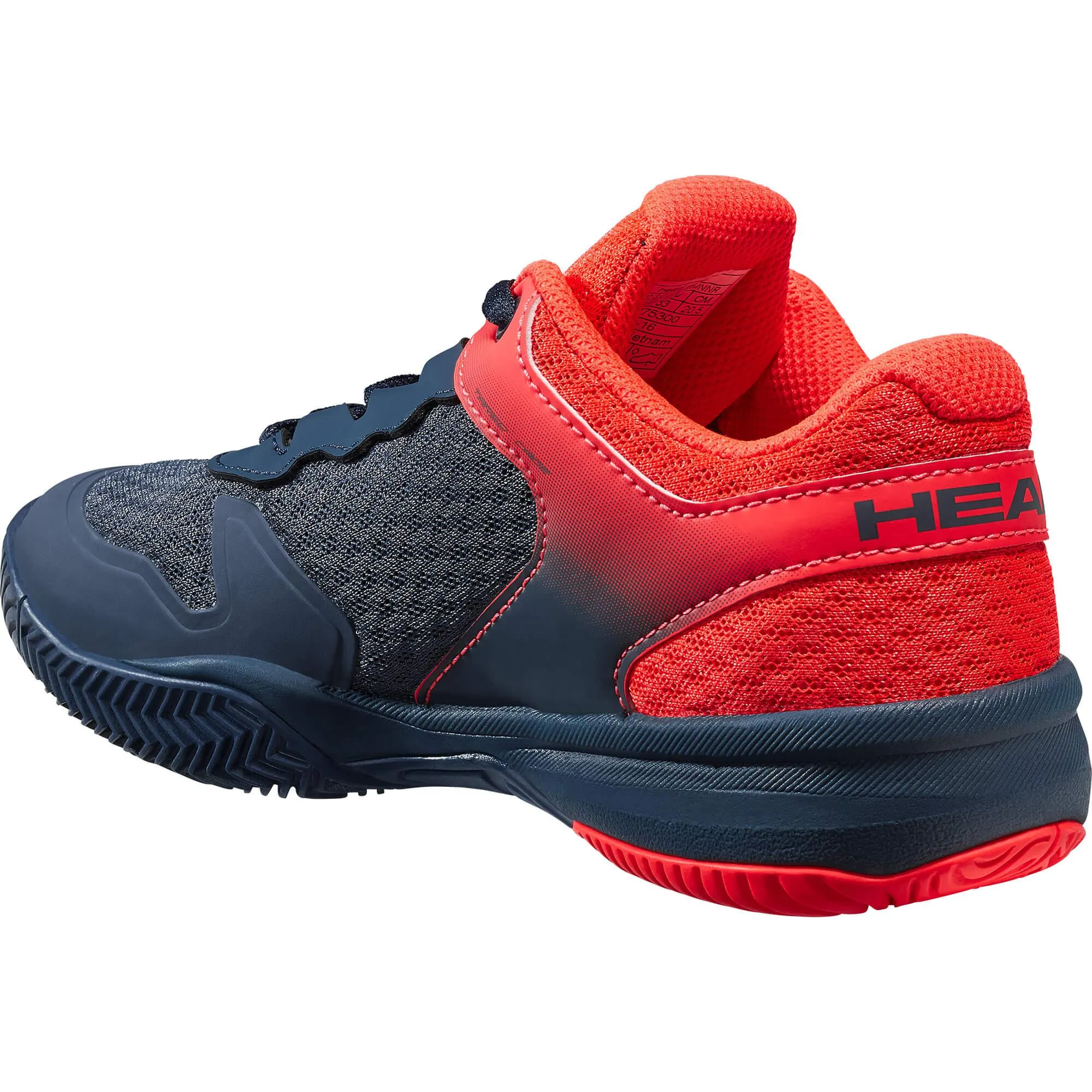 Sprint 3.0 Junior Tennis Shoes Navy/Red