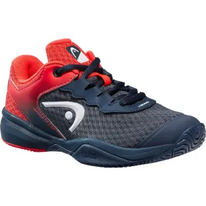 Sprint 3.0 Junior Tennis Shoes Navy/Red