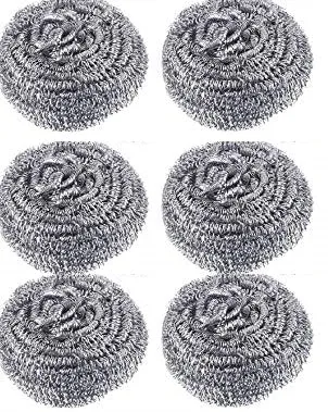 Stainless Steel Sponges, Scrubbing Kitchen & Bath: