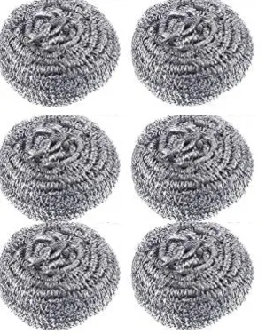 Stainless Steel Sponges, Scrubbing Kitchen & Bath: