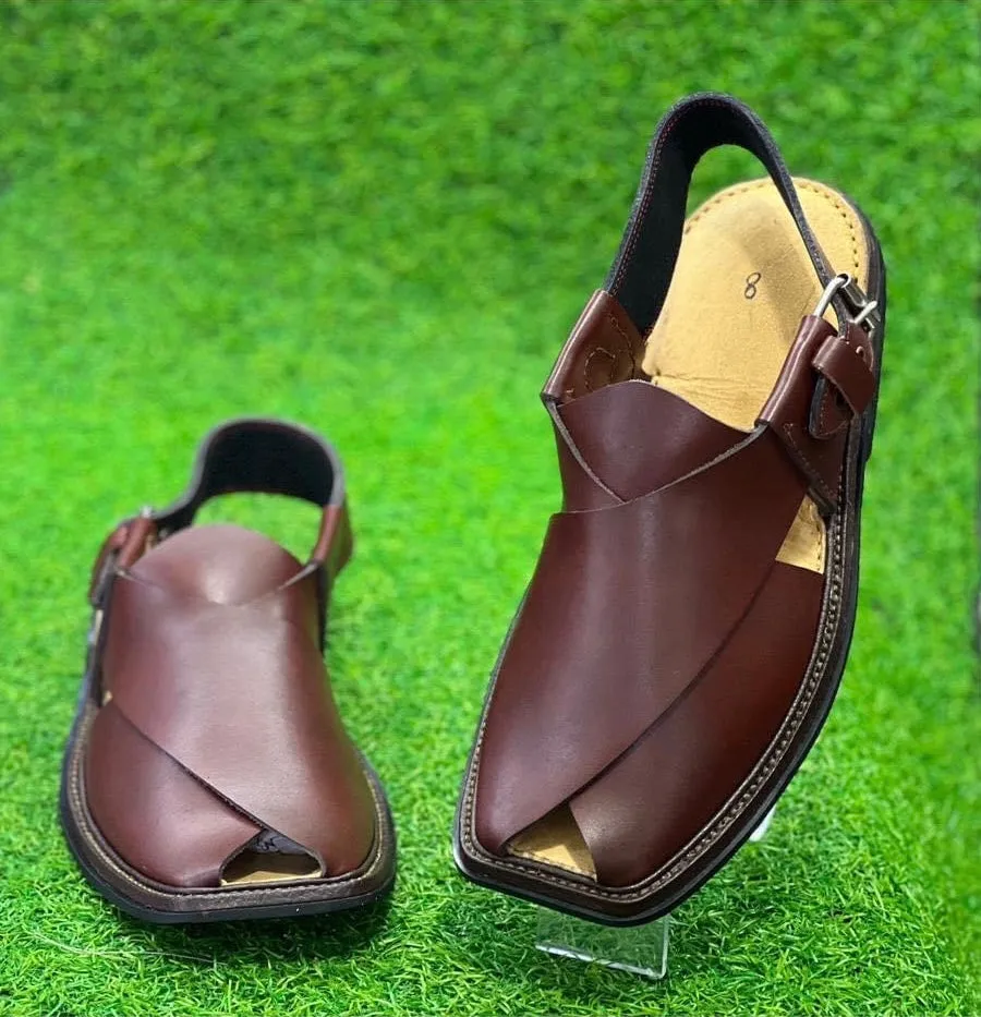 Stylish Peshawari Sandals for Men | Traditional Afghan FootwearNk-029