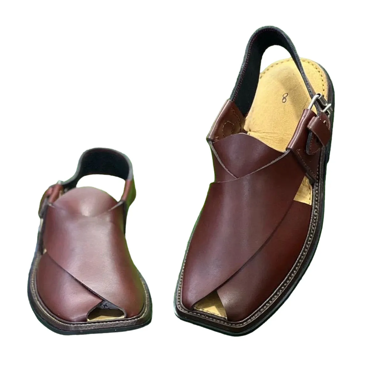 Stylish Peshawari Sandals for Men | Traditional Afghan FootwearNk-029
