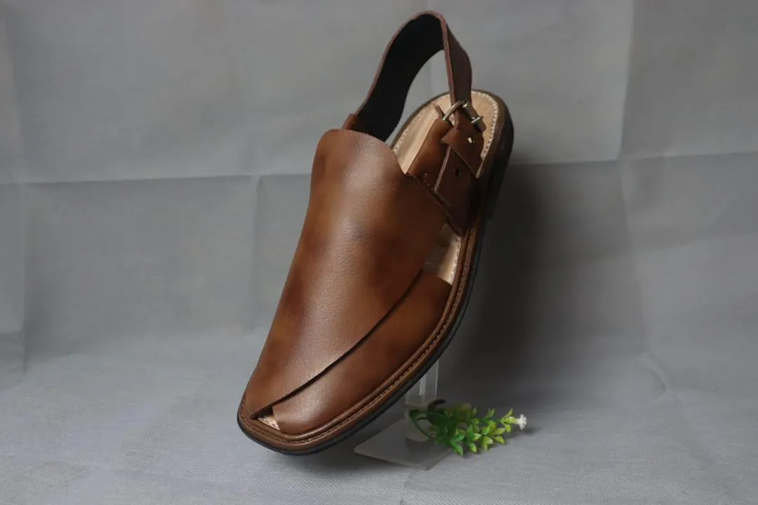 Stylish Peshawari Sandals for Men | Traditional Afghan FootwearNk-029