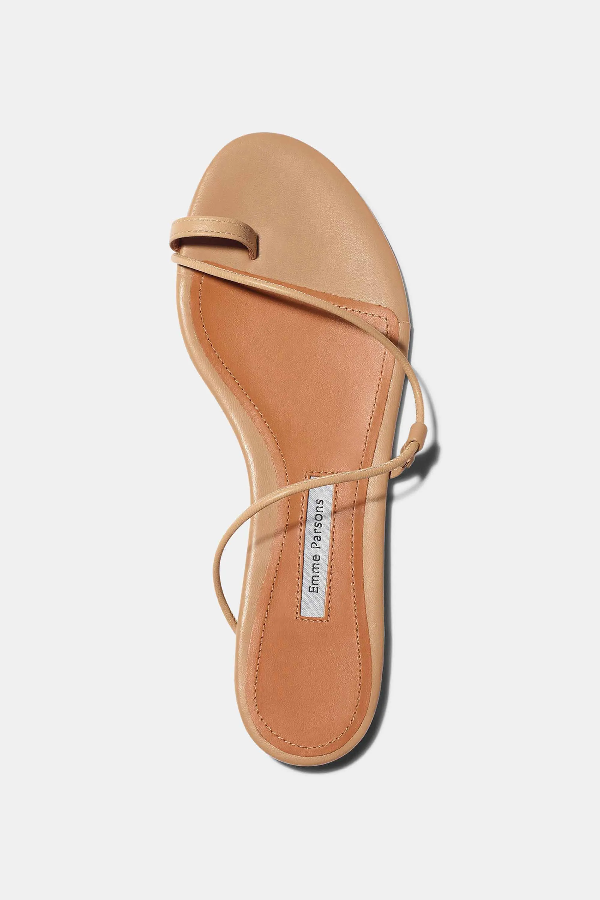 Susan Slide in Tan Nappa