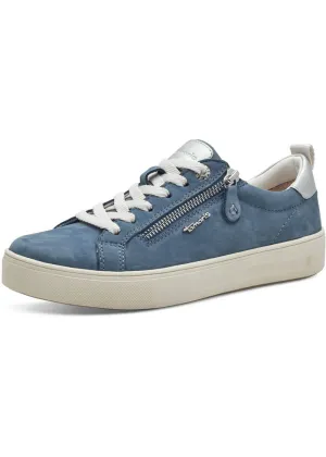 Tamaris Comfort Gabby 70's Sneakers Denim Blauw