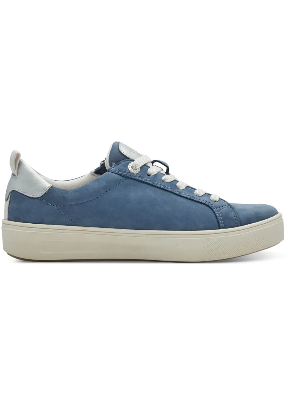 Tamaris Comfort Gabby 70's Sneakers Denim Blauw