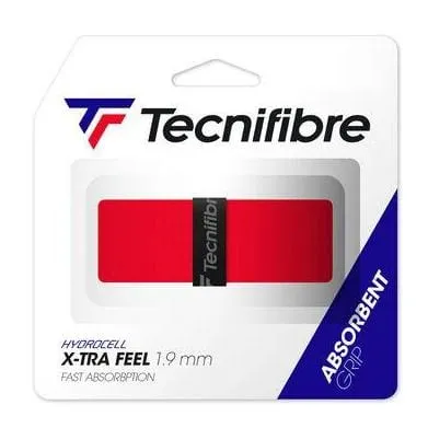 Tecnifibre X-Tra Feel Replacement Badminton Grip - Red