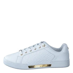 Th Monogram Elevated Sneaker White