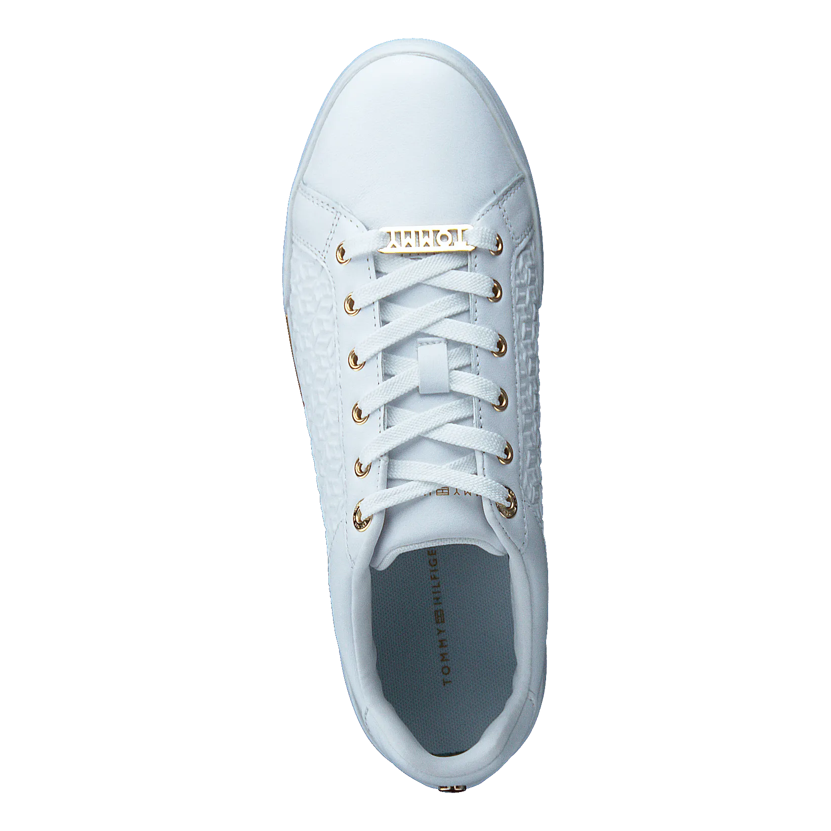 Th Monogram Elevated Sneaker White