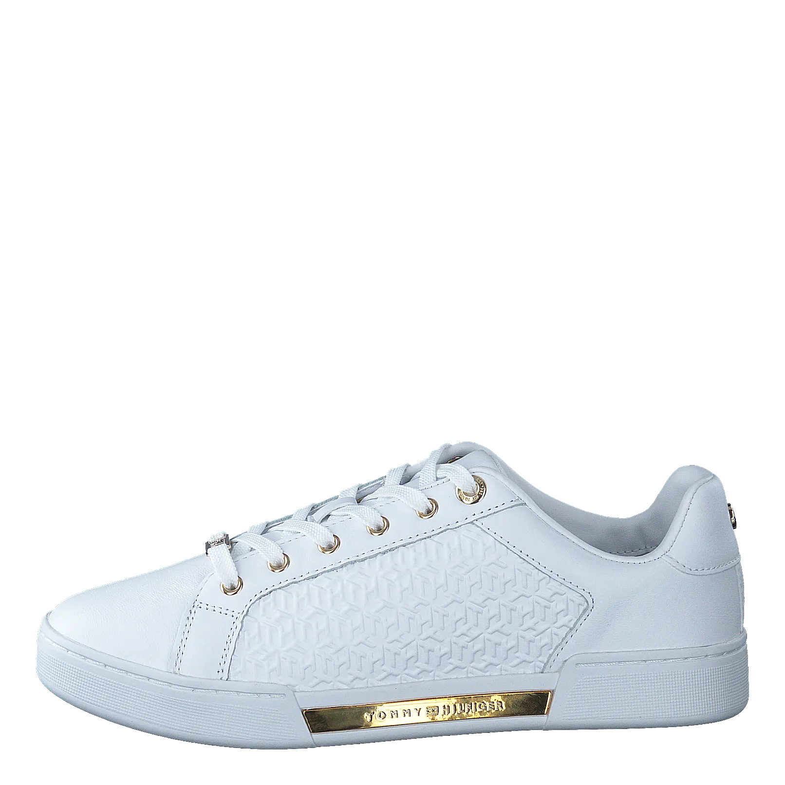 Th Monogram Elevated Sneaker White