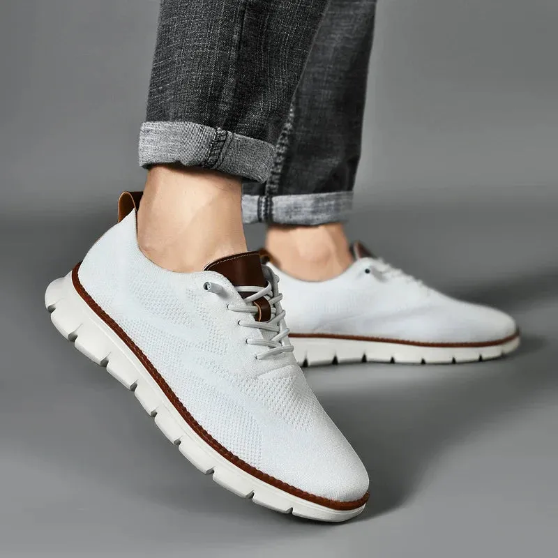 Thomas - Beige Heren-Sneaker