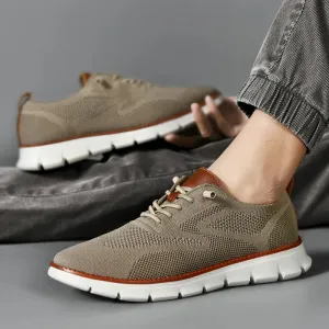 Thomas - Beige Heren-Sneaker