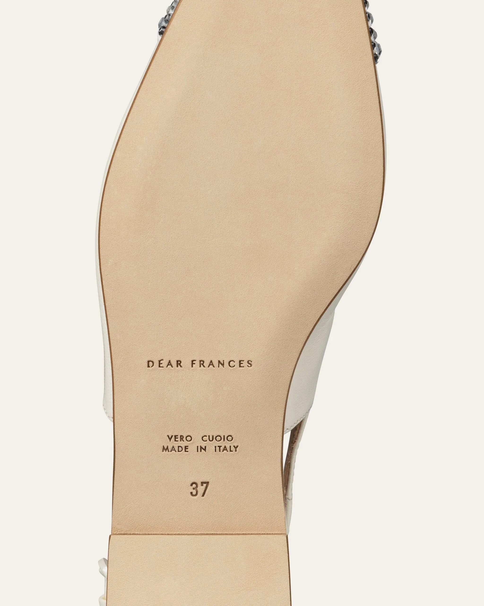 Tia Flats, Crema Crystal